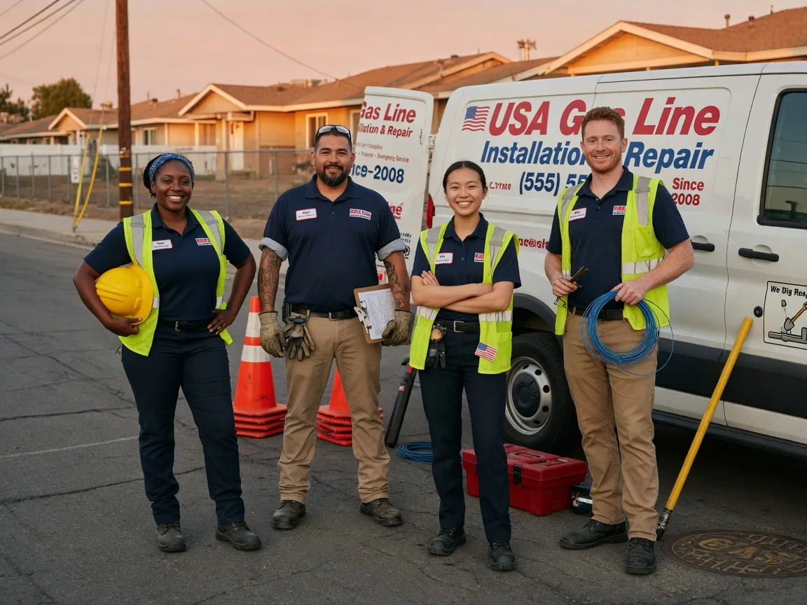 Gas Line Installation company in New London, MO